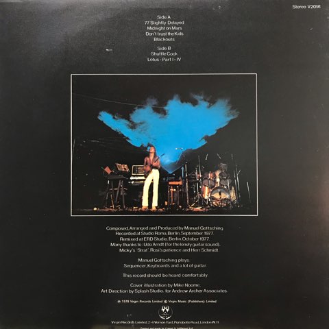 MANUEL GOTTSCHING 『BLACKOUTS』 Blackouts - Ashra, Manuel Göttsching | Album | AllMusic