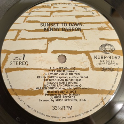 Sunset To Dawn - Kenny Barron