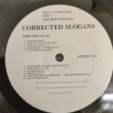 The Red Crayola レコード The Red Crayola With Art & Language – Kangaroo? – Vinyl (LP