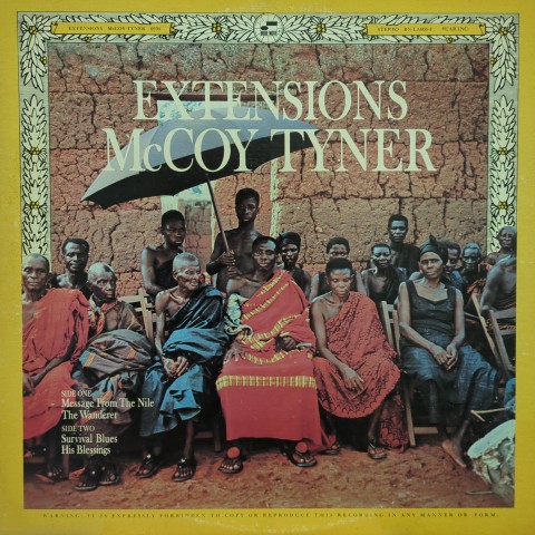 Extensions McCoy Tyner　us 青ラベル　オリジナル LP McCoy Tyner / Extensions / Blue Label - レコード