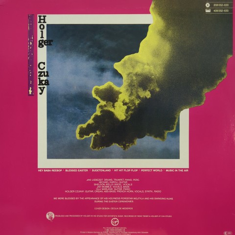 LP Holger Czukay / Rome Remains Rome / Germany Original