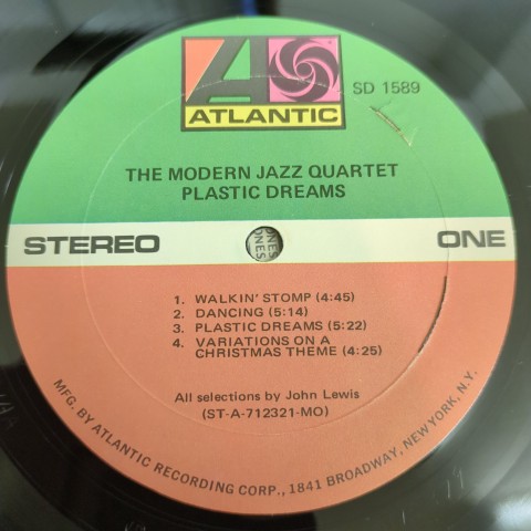 ジャズ 完全オリジナル盤 Modern Jazz Quartet MODERN JAZZ QUARTET / Modern Jazz Quartet LP – TICRO MARKET