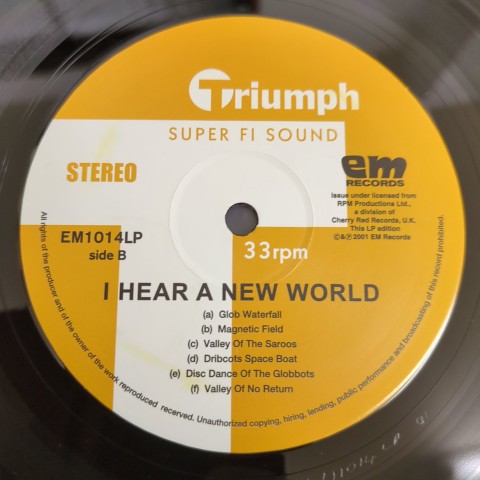 Joe Meek I Hear a New World LP レコード I Hear a New World | Joe Meek & The Blue Men | Wah Wah