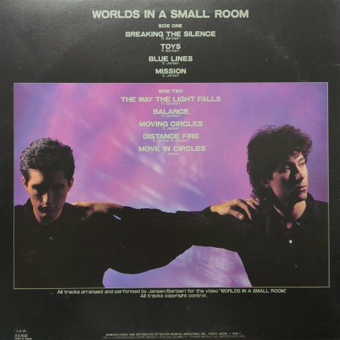 LP Jansen ・ Barbieri / Worlds In A Small Room 未知への空間