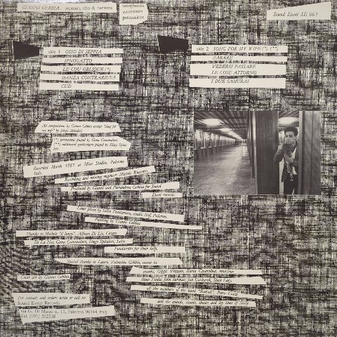 洋楽 Gianni Gebbia / Gianni Gebbia Gianni Gebbia – Gianni Gebbia – Vinyl (LP), 1987 [r8646603] | Discogs