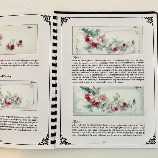 Floral Art on Porcelain” ポーラ コリンズのポーセレンペイント