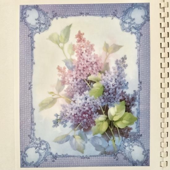 A Floral Variety” ポーラコリンズのポーセレンペイントの本(未