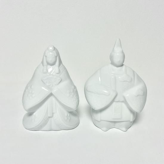 白磁の雛人形1対 - 白磁販売専門店 Painter's Garden 白磁の雛人形1対 - 白磁販売専門店 Painter's Garden