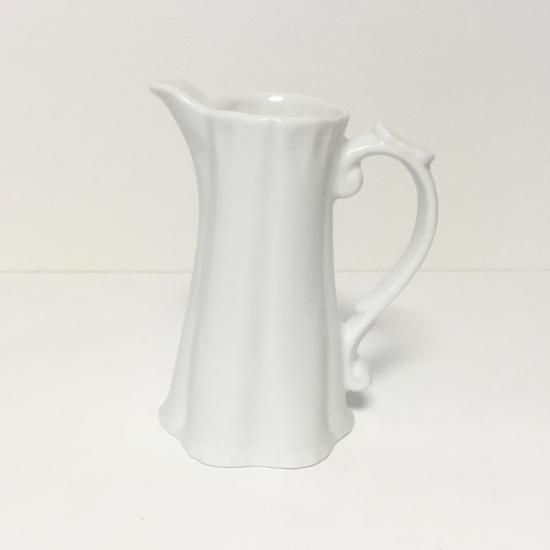 新品☆ポーセラーツ 白磁 花瓶 (花器・花瓶 | 有田焼 白磁 新品☆ポーセラーツ 白磁 花瓶 (花器・花瓶 | 有田焼 白磁