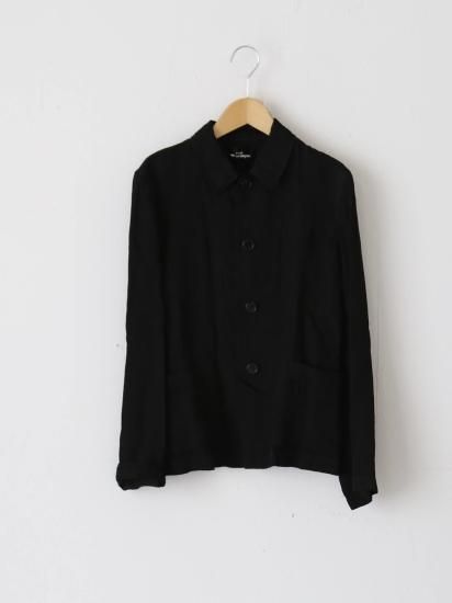 【モード】tricot COMME des GARCONS 光沢 ワークJKT