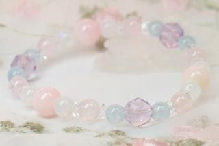 【1点限定】恋愛運/片思い/復縁/夫婦愛/女子力❃︎愛の天然石ブレスレット❀︎ imperialaura_lv-zb-sap-0105