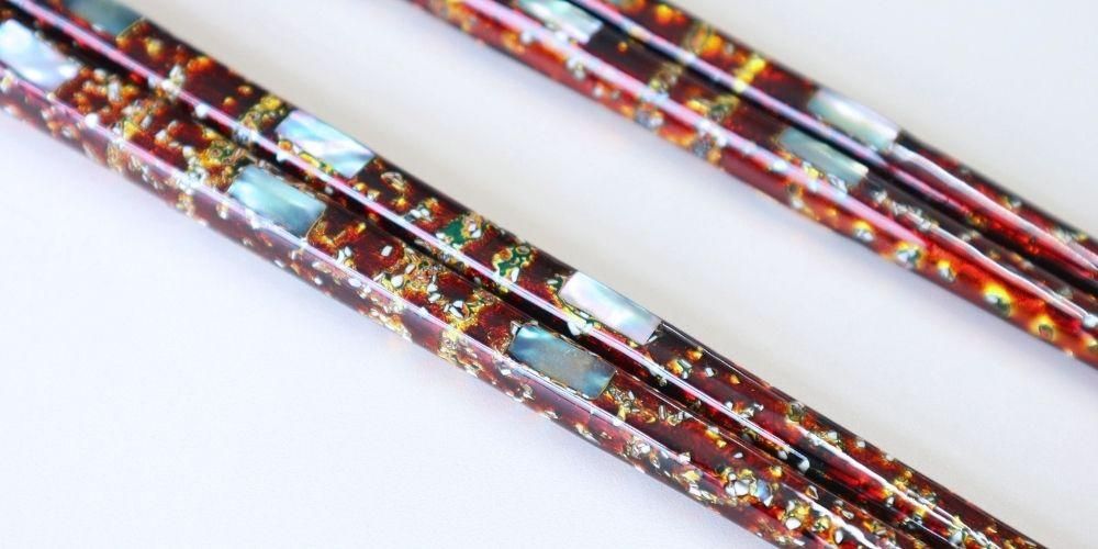 ◆◆◆こちらは専用です◆◆◆ 若狭塗　小箱　螺鈿 さざれ石 伝統工芸若狭塗箸（螺鈿）桐箱入り 夫婦セット – 若狭