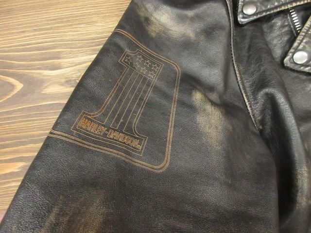 ハーレーダビッドソン Master Distressed ビンテージ加工レザー