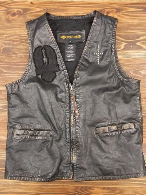 ハーレーダビッドソン IRON DISTRESSED スリムフィット レザー ハーレーダビッドソン IRON DISTRESSED スリムフィット レザー