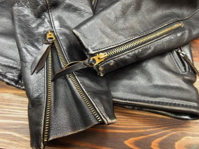 バンソン オールド品 B シングルライダース 38(M~細めのL バンソン オールド品 B シングルライダース 38(M~細めのL