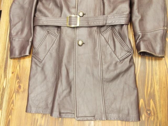 ミッドウエスタン 鹿革（ディアスキン）チェスターコート 40（L