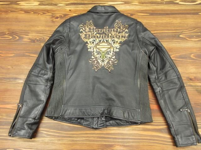 ハーレーダビッドソン レディース GOLDEN ARABESQUE レザー ハーレーダビッドソン レディース GOLDEN ARABESQUE レザー