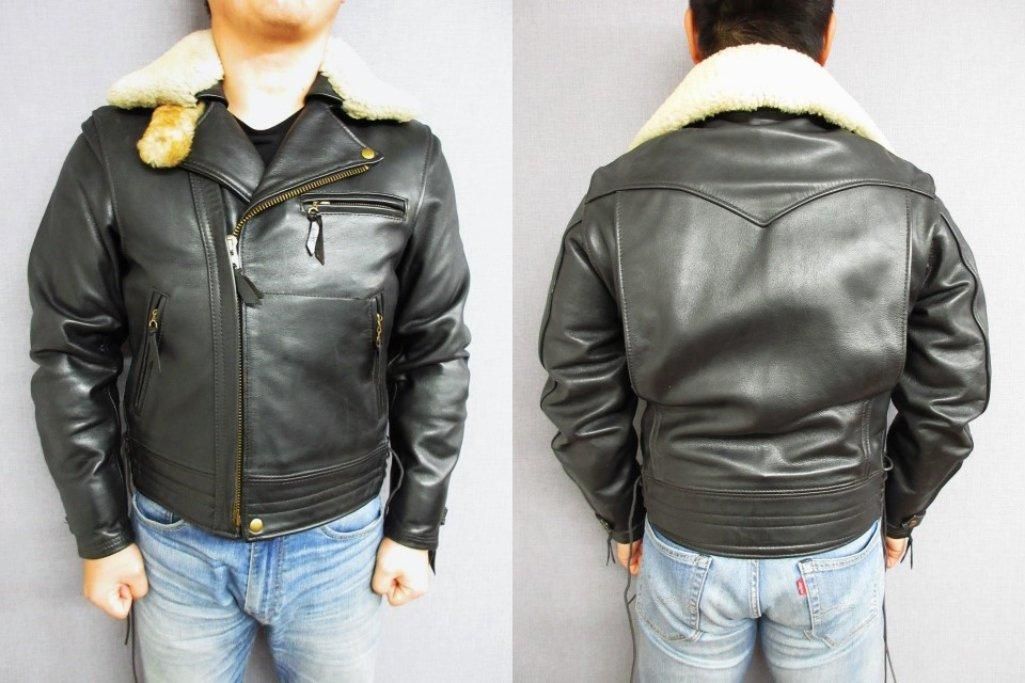 フロンティアレザー CHPライダース ムートン襟ボア 40(M~L相当 フロンティアレザー CHPライダース ムートン襟ボア 40(M~L相当
