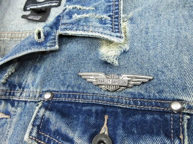 ハーレーダビッドソン VintageDenimVest デニムベスト L(3L~4L ハーレーダビッドソン VintageDenimVest デニムベスト L(3L~4L
