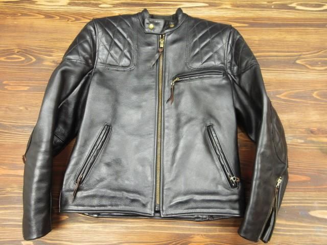 バンソン 別注品 パテッド「B」シングルライダース 40(M~L相当 バンソン 別注品 パテッド「B」シングルライダース 40(M~L相当