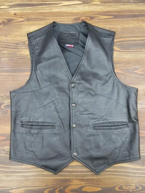オーチャード社 アメリカ製 BRANDED GARMENTS レザーベスト オーチャード社 アメリカ製 BRANDED GARMENTS レザーベスト