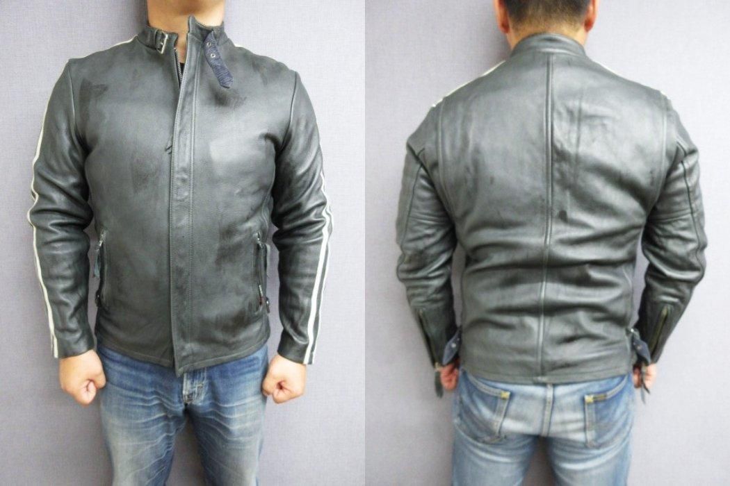 ショット クラシックレーサー レザージャケット ブラック USED ショット クラシックレーサー レザージャケット ブラック USED