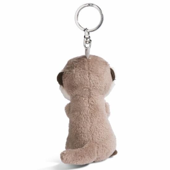 カワウソ オーダ 10cm キーリング NICI(ニキ) - アイラ（ila