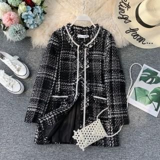 Tweed jacket onepiece 2