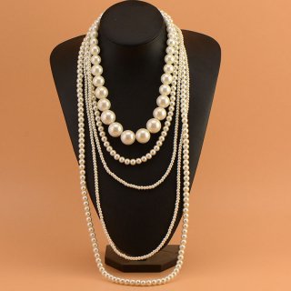 饸 Pearl necklace