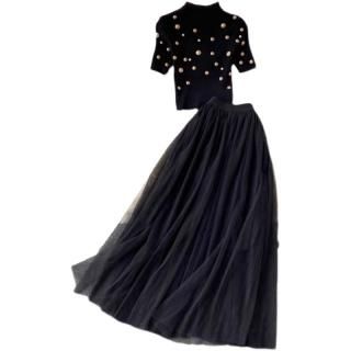 studs Topstulle skirt set