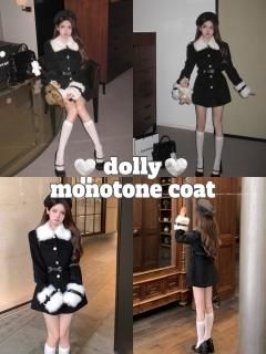 dolly monotone coat