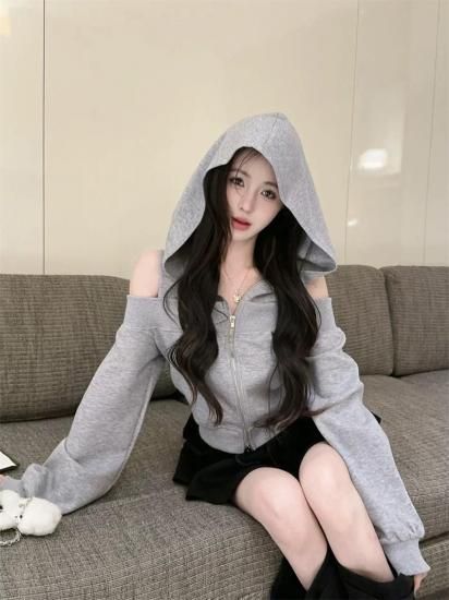 限定 ほぼ未使用 SNIDEL  nekomimi パーカー ショーツ オーバーサイズニットパーカー、ショートパンツセット