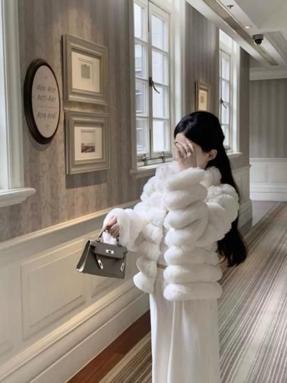 cocoselect 2way アウター ファーコート ワンホン 残り僅か！2wayアウター - ワンホンファッション・中国