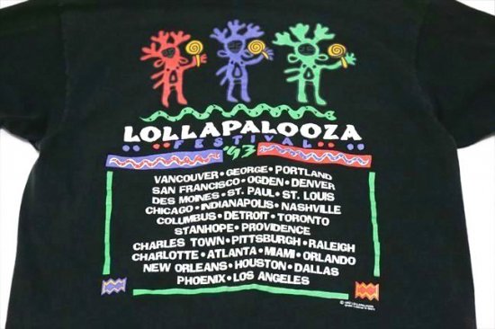 90's Lolla Palooza Tシャツ 1993