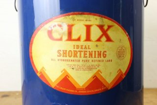 Vintage CLIX Ideal Shortening Can
