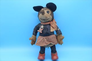 30s knickerbocker Minnie Mouse doll/ミニーマウス アンティーク ドール