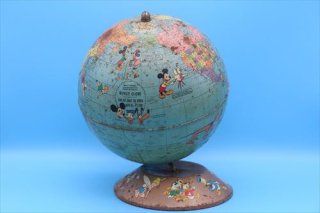 60s Rand McNally Walt Disney  World Globe/ディズニー 地球儀