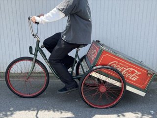 1930s Coca-Cola salesman Tricycle/GLASCOCK COOLER/SCHWINN/コカ・コーラ
