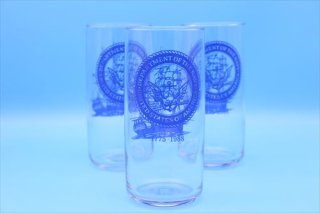 Department Of The Navy USA 1775-1988 Commemorative Glass/USN タンブラー