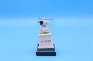 70s Aviva Snoopy Mini Ceramic trophy/I MISS YOU/セラミックトロフィー