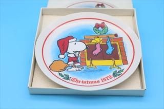 1978ǯ Schmid Peanuts Snoopy Christmas Plate/̡ԡ  ɳݤ