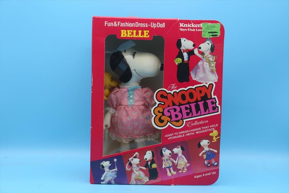 新素材新作 80s Knickerbocker snoopy & bell fun & fashion doll ピーナッツ、スヌーピー