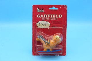80s Garfield PVC Figure/ガーフィールドー スキー