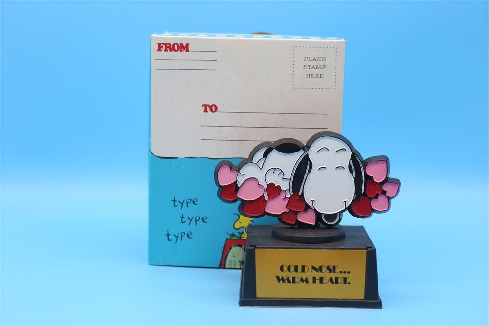 割引発見 スヌーピー AVIVA 70s トロフィー/Cold heart nosewarm ピーナッツ、スヌーピー