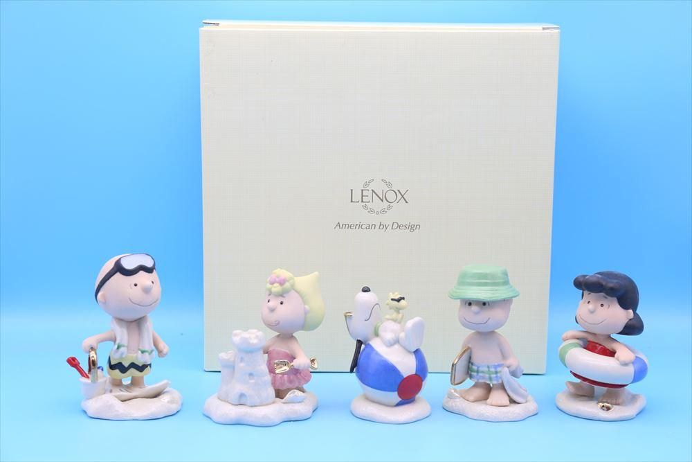 SNOOPY スヌーピー Lenox PEANUTS BEACH PARTY-