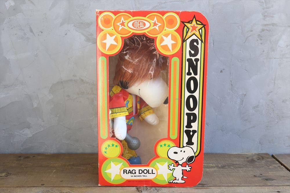 70s IDEAL Snopy Rock Star Rag Doll/ロックスター ラグドール 70s IDEAL Snopy Rock Star Rag Doll/ロックスター ラグドール