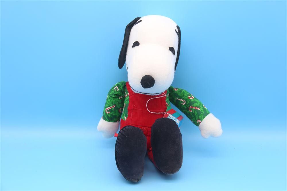 第一ネット 80s クリスマス Doll/スヌーピー Rag SNOOPY Determined ピーナッツ、スヌーピー