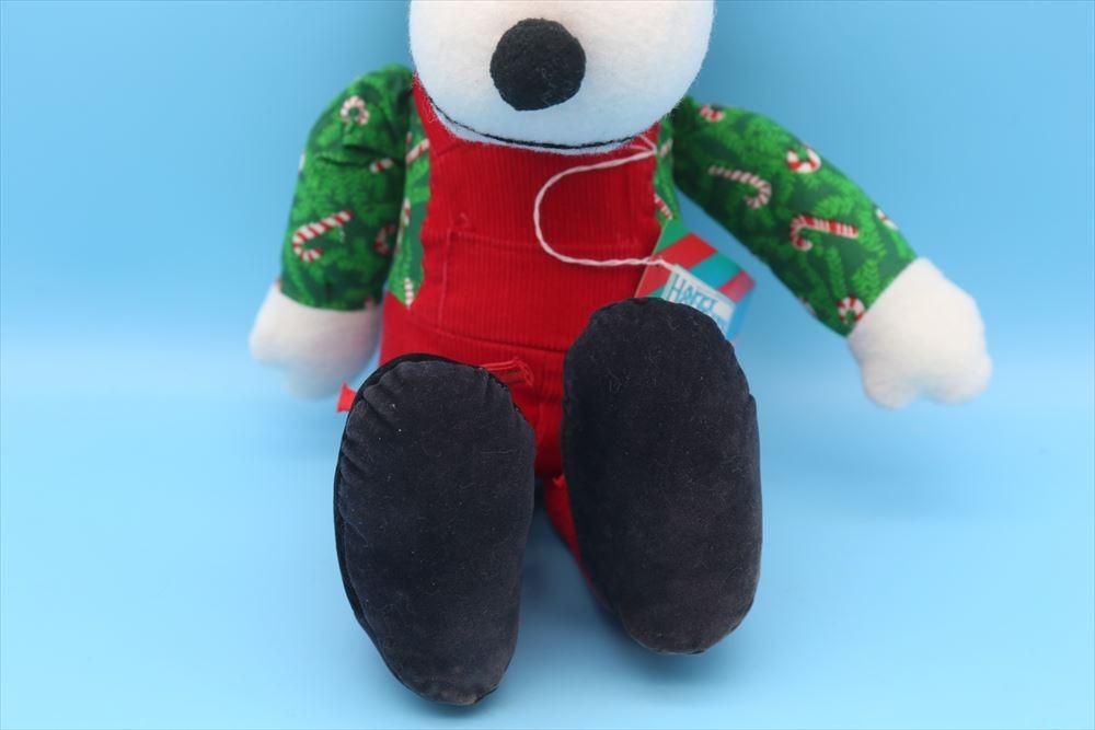 80s Determined SNOOPY Rag Doll/スヌーピー クリスマス
