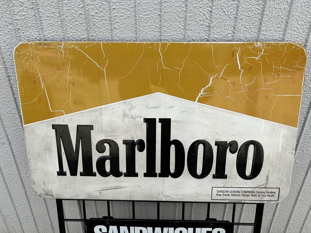 90s Marlboro Steel Sign /マルボロ ヴィンテージ 看板 90s Marlboro Steel Sign /マルボロ ヴィンテージ 看板