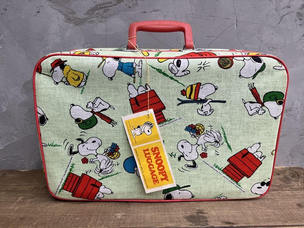 70s Armored Luggage スヌーピー スーツケース/ヴィンテージ 70s Armored Luggage スヌーピー スーツケース/ヴィンテージ